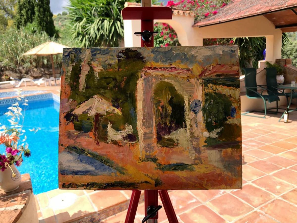 Penzion Casa Fuente De La Zorra Alora Exteriér fotografie